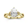 2.00ct Moissanite Engagement Ring 925 Sterling Silver