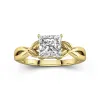 1.50ct Moissanite Engagement Ring 925 Sterling Silver