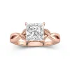2.00ct Moissanite Engagement Ring 925 Sterling Silver