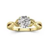 1.50ct Moissanite Engagement Ring 925 Sterling Silver
