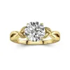 2.00ct Moissanite Engagement Ring 925 Sterling Silver