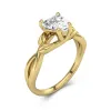 2.00ct Moissanite Bague de fiançailles Argent sterling 925