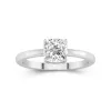 1.50ct Moissanite Engagement Ring 14K White Gold