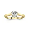 2.00ct Moissanite Engagement Ring 18K Gold