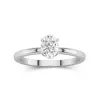 1.50ct Moissanite Engagement Ring Platinum