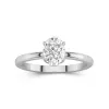 1.50ct Moissanite Engagement Ring Platinum