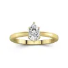 1.50ct Moissanite Engagement Ring 14K Gold