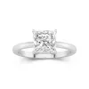 1.50ct Moissanite Engagement Ring Platinum