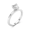 2.00ct Moissanite Engagement Ring Platinum