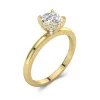 1.50ct Moissanite Engagement Ring 18K Gold