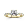 Timeless Cushion 1.50ct Moissanite Engagement Ring