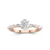 Timeless Oval 1.00ct Moissanite Engagement Ring