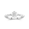 Timeless Oval 1.00ct Moissanite Engagement Ring