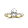 Timeless Pear 2.00ct Moissanite Engagement Ring