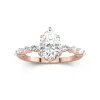 Timeless Pear 2.00ct Moissanite Engagement Ring