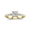 Timeless Princess 1.00ct Moissanite Engagement Ring