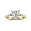 Timeless Princess 2.00ct Moissanite Engagement Ring