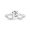 Timeless Round 1.50ct Moissanite Engagement Ring