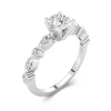 Timeless Cushion 1.50ct Moissanite Engagement Ring