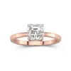 1.50ct Moissanite Bague de fiançailles Or rose 18 carats