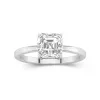 2.00ct Moissanite Bague de fiançailles Or blanc 18 carats