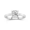 1.50ct Moissanite Bague de fiançailles Or blanc 14 carats