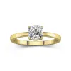 1.00ct Moissanite Bague de fiançailles Or 14 carats