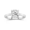 2.00ct Moissanite Bague de fiançailles Or blanc 14 carats