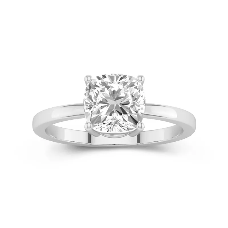 2.00ct Moissanite Engagement Ring Platinum