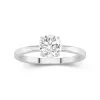 1.00ct Moissanite Bague de fiançailles Or blanc 14 carats