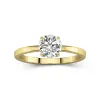 1.00ct Moissanite Bague de fiançailles Or 14 carats