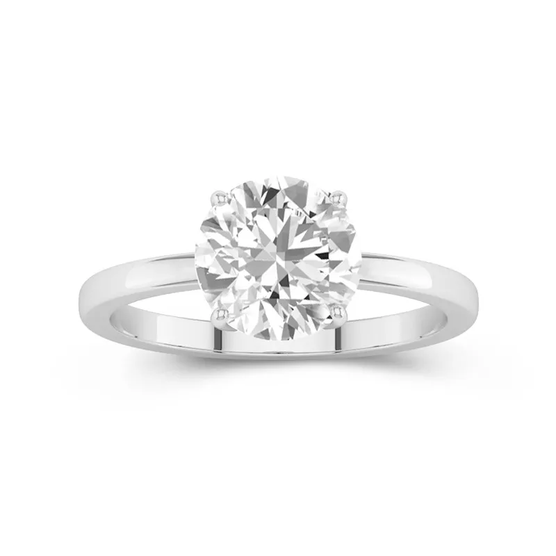 2.00ct Moissanite Bague de fiançailles Or blanc 18 carats