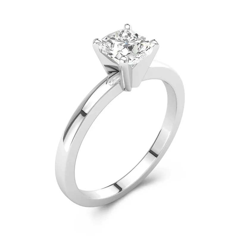 2.00ct Moissanite Bague de fiançailles Platine