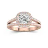 Glory Cushion 1.50ct Moissanite Engagement Ring