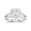 Glory Heart 1.50ct Moissanite Engagement Ring