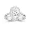 Glory Pear 2.00ct Moissanite Engagement Ring