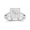 Glory Princess 1.50ct Moissanite Engagement Ring