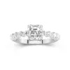 Classic Asscher 2.00ct Moissanite Engagement Ring