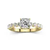 Classic Cushion 1.50ct Moissanite Engagement Ring