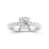 Classic Cushion 2.00ct Moissanite Engagement Ring