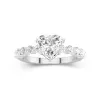 Classic Heart 2.00ct Moissanite Engagement Ring