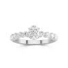 Classique Ovale 1.00ct Moissanite Bague de fiançailles