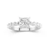 Classic Princess 1.50ct Moissanite Engagement Ring