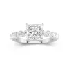 Classic Princess 2.00ct Moissanite Engagement Ring