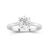 1.50ct Moissanite Bague de fiançailles Or blanc 14 carats