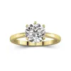 2.00ct Moissanite Bague de fiançailles Or 14 carats