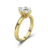 1.50ct Moissanite Bague de fiançailles Or 14 carats