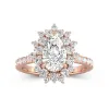 Luxury Pear 2.00ct Moissanite Engagement Ring