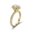 Luxury Oval 1.50ct Moissanite Engagement Ring