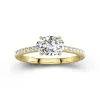 1.50ct Moissanite Engagement Ring 14K Gold